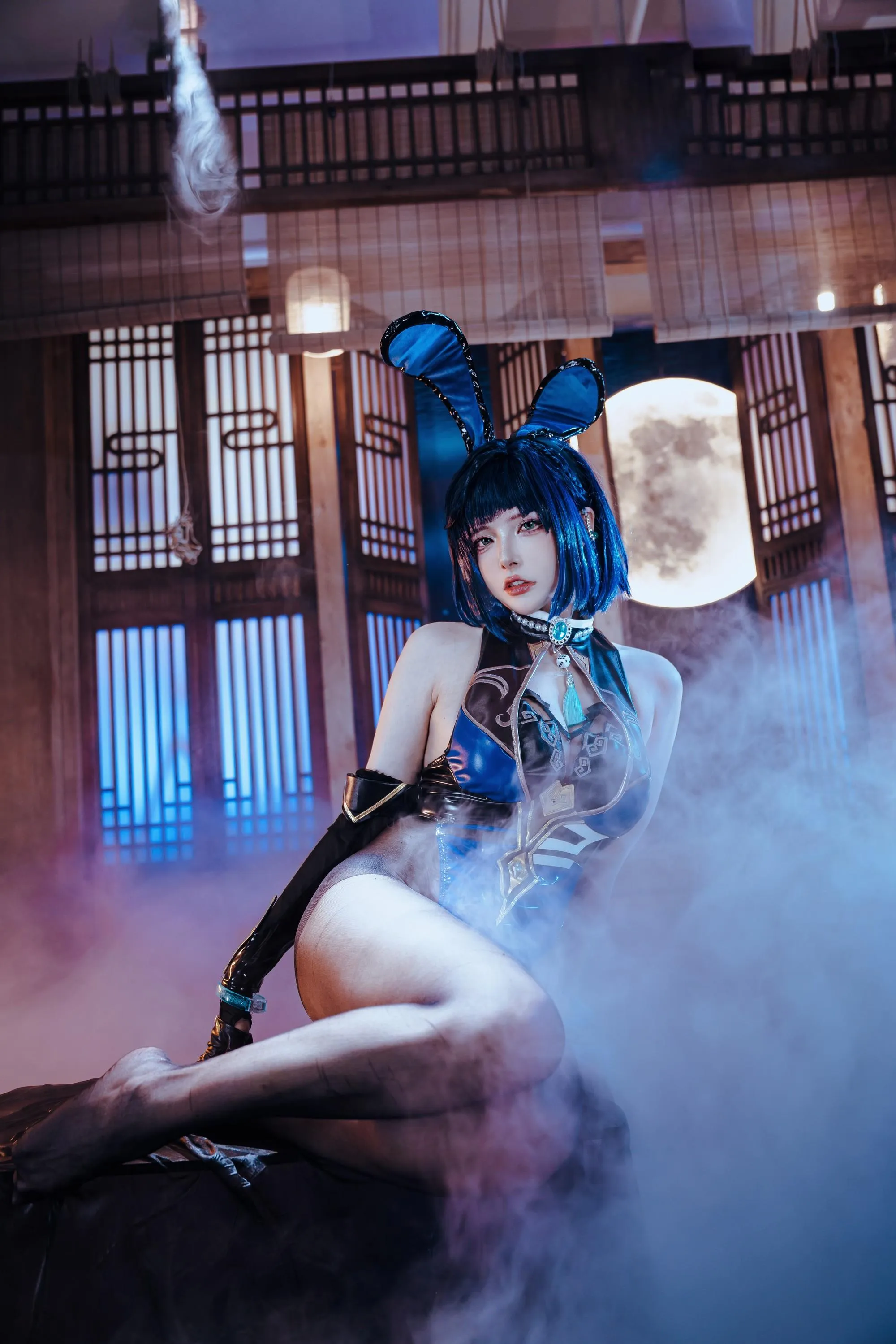 秋和柯基 – NO.105 夜兰 兔女郎 [92P]插图8